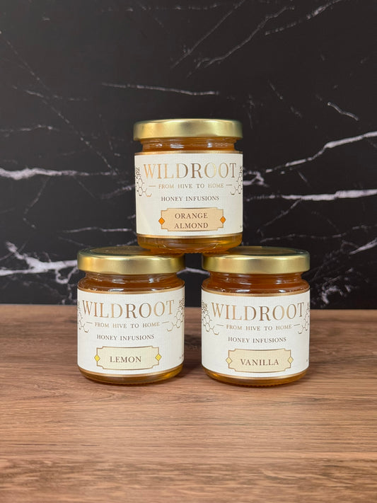Wildroot Honey - Strawberry Vanilla Creamed Honey | 4oz