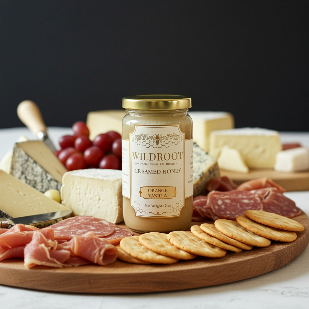 Wildroot Honey - Orange Vanilla Creamed Honey | 12oz