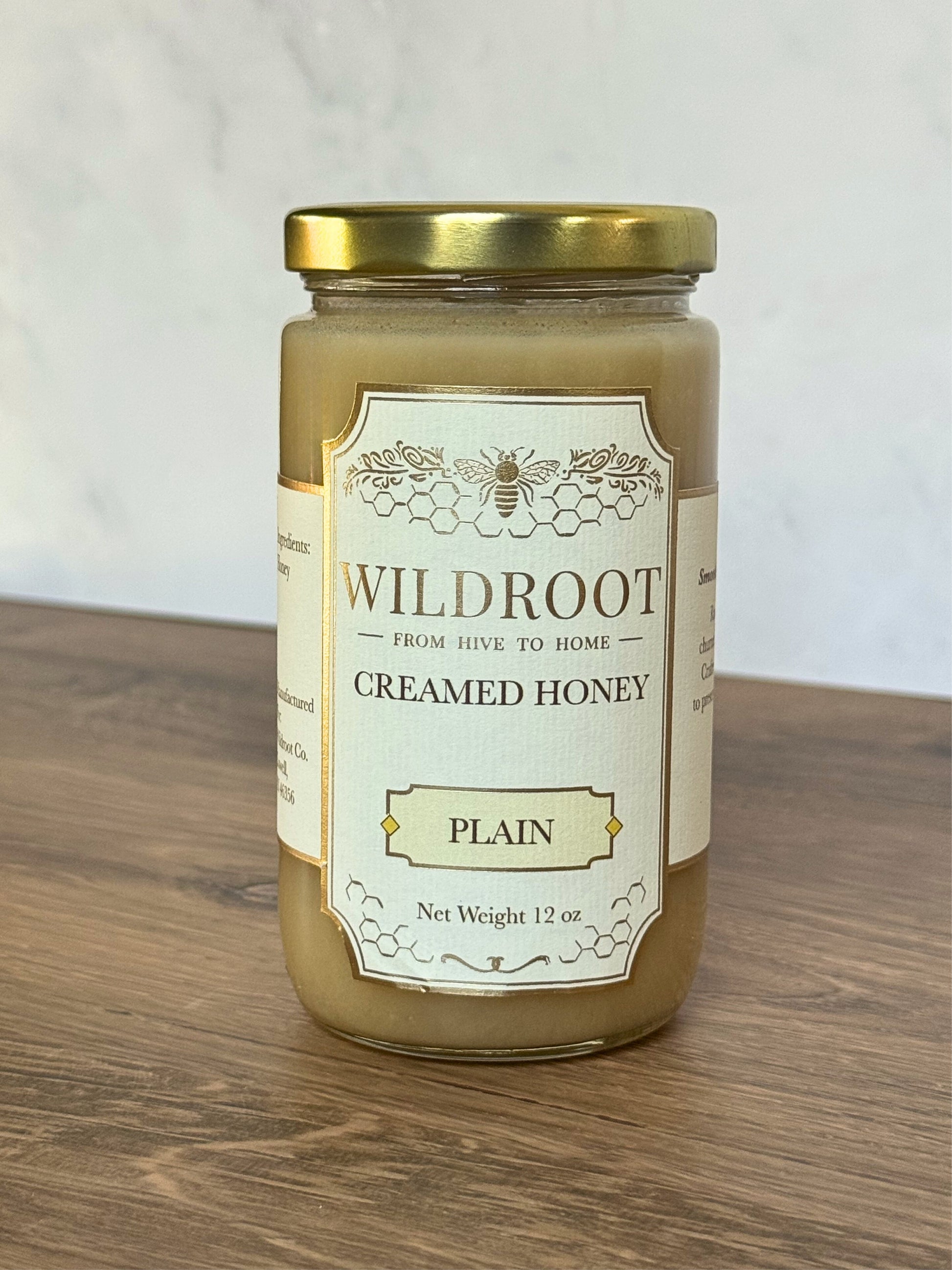 Jar of Wildroot Creamed Honey
