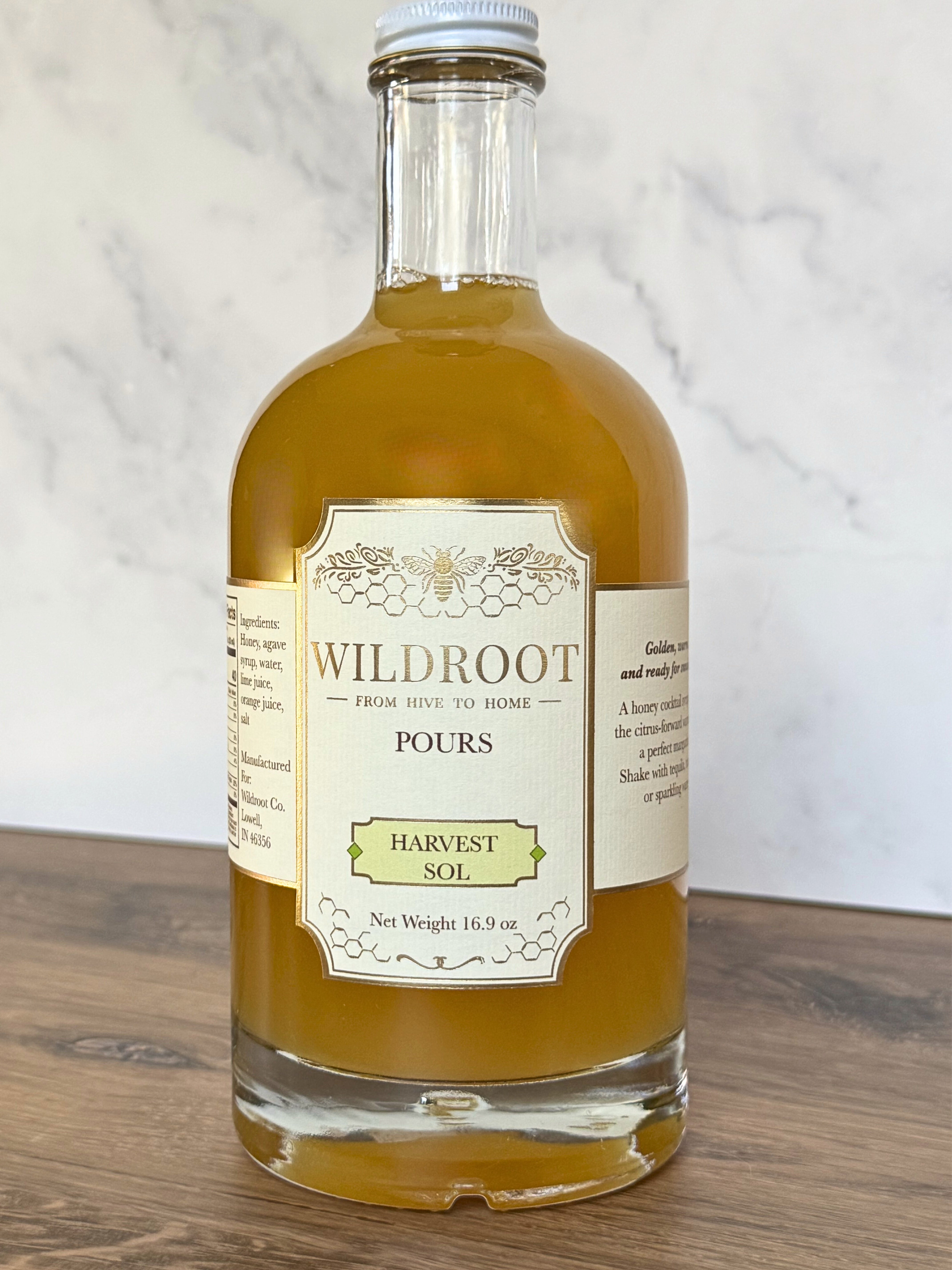 Harvest Sol Honey Cocktail Syrup | Citrus Margarita Mix | Wildroot ...