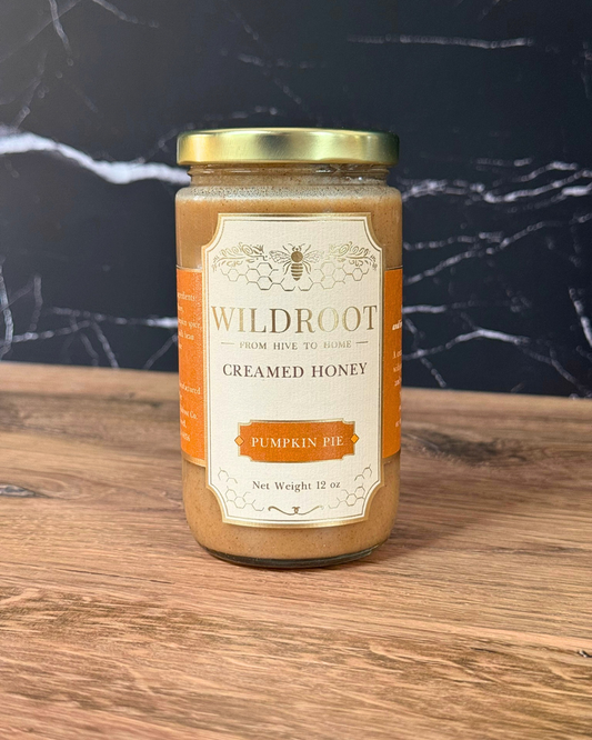 Wildroot Honey - Pumpkin Pie Creamed Honey | 12oz